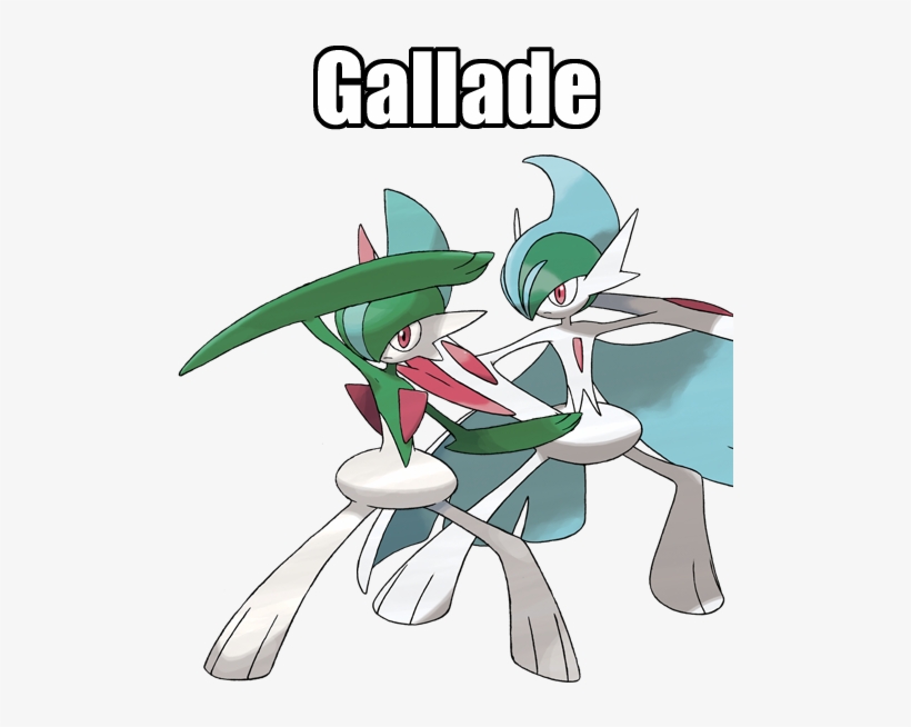 475 - Gallade - Treecko Grovyle Y Sceptile, transparent png download