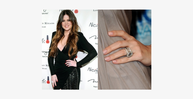 Celebrity Engagement Rings Khloe Kardashian - Khloe Kardashian 2012, transparent png download
