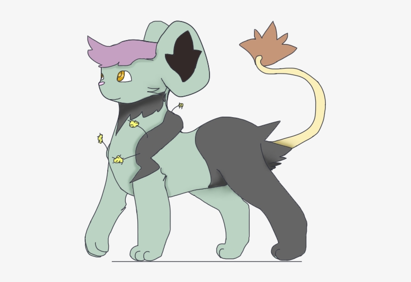 Delcatty X Shinx - Cartoon, transparent png download