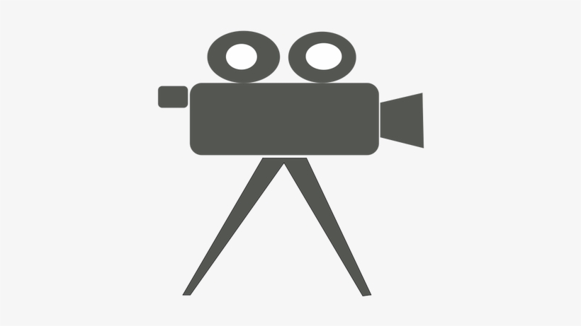 Movie Camera Vector Image Vectors - Video Camera Clip Art, transparent png download
