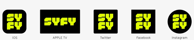 The New Logo Is Unmistakably Sci-fi While Plotting - Syfy Rebrand, transparent png download