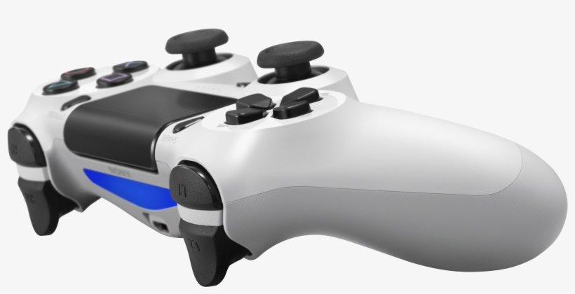 The Bundle With The All White Exterior, While Slightly - Playstation 4 Dual Shock 4 Glacier White, transparent png download