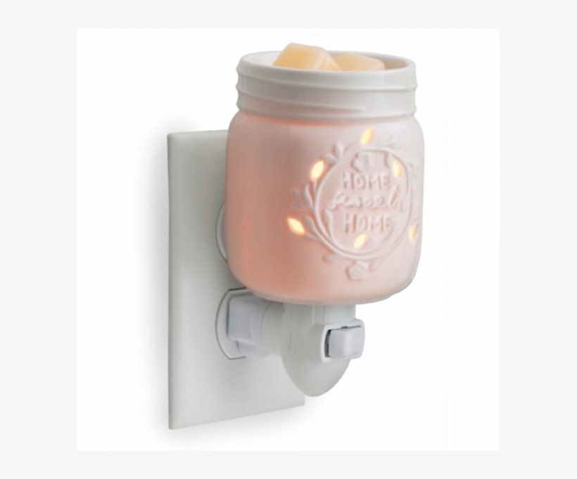 Pluggable - Mason Jar - Candle Warmers Etc. Pluggable Fragrance Warmer, Mason, transparent png download