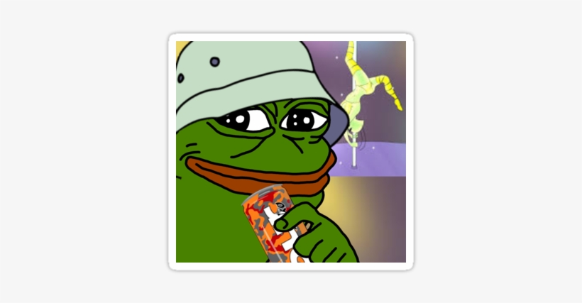 Aesthetic Clipart Pepe - Pepe Pepe Pepe Sticker, transparent png download