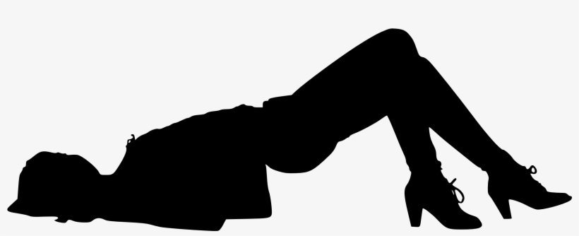 Free Download - Transparent Woman Silhouette, transparent png download