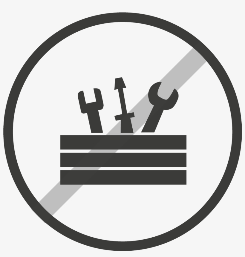 Icon No Tools Required No Special Tools Needed - Maker's Mark, transparent png download