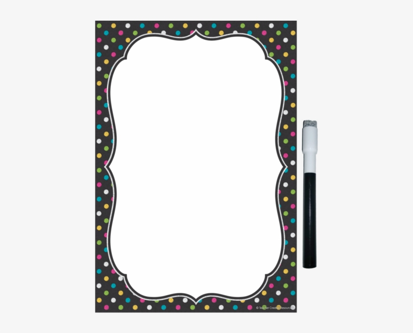 Clingy Thingies Chalkboard Brights Small Note Sheet - Circle, transparent png download