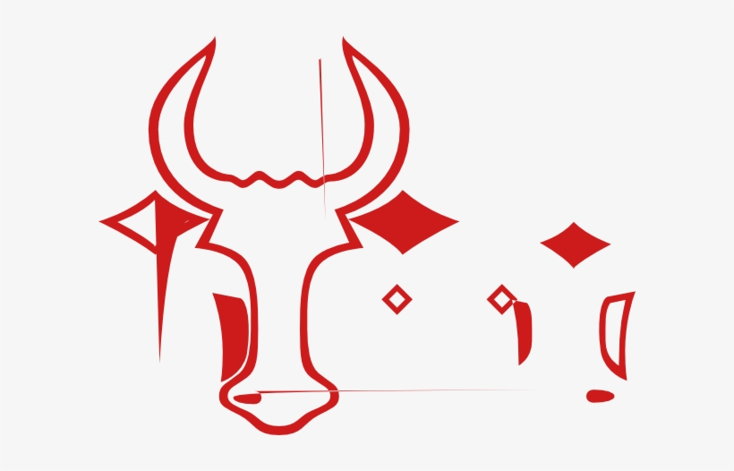 Red Horns Svg Clip Arts 600 X 446 Px, transparent png download