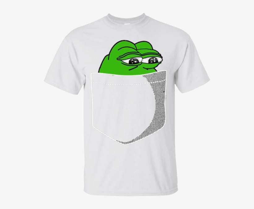 Pocket Pepe The Frog Feels Bad Man Dank - Cartoon, transparent png download