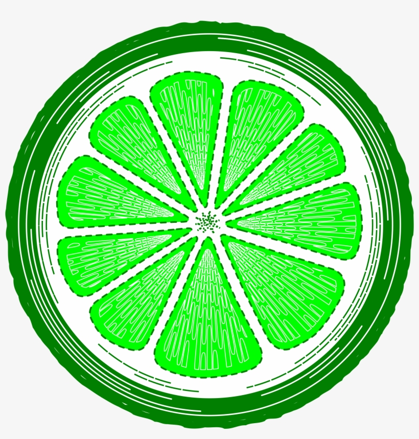 This Free Icons Png Design Of Lime Slice, transparent png download