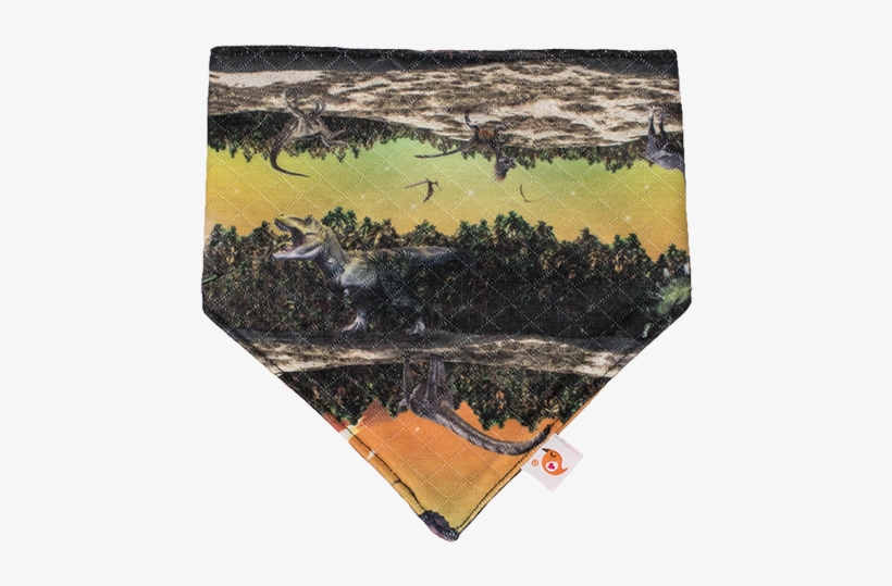 Bandana Bib - Jurassic - Swamp, transparent png download