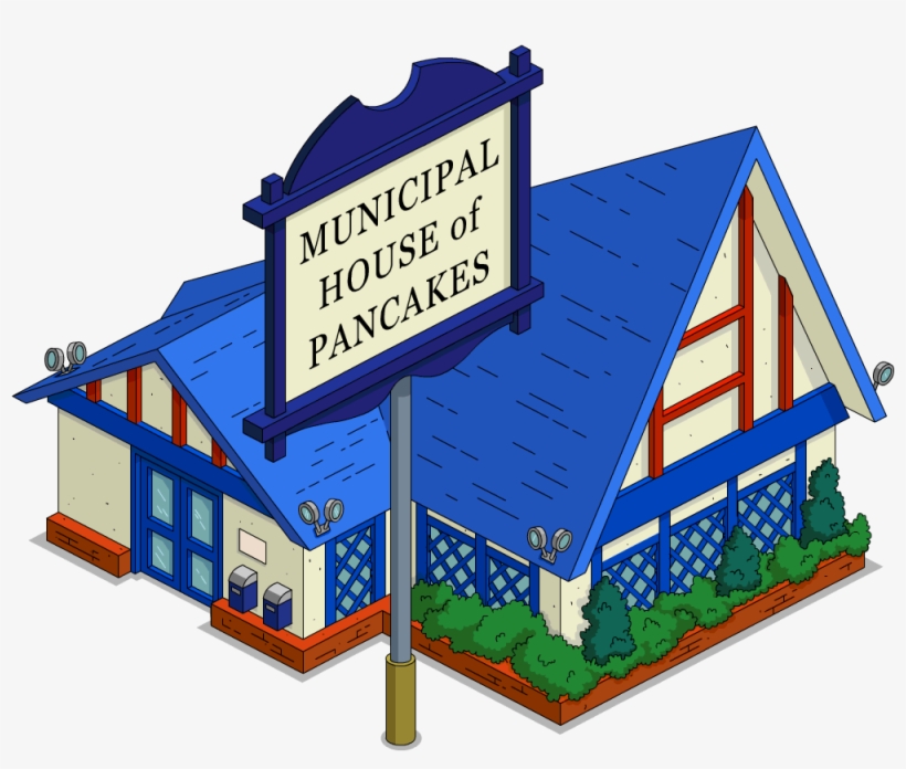 Tapped Out Municipal House Of Pancakes - Portable Network Graphics, transparent png download