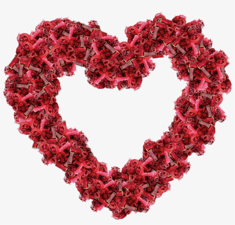 Heart Png Love Valentine Scrapbooking Crea - Corazon Png, transparent png download