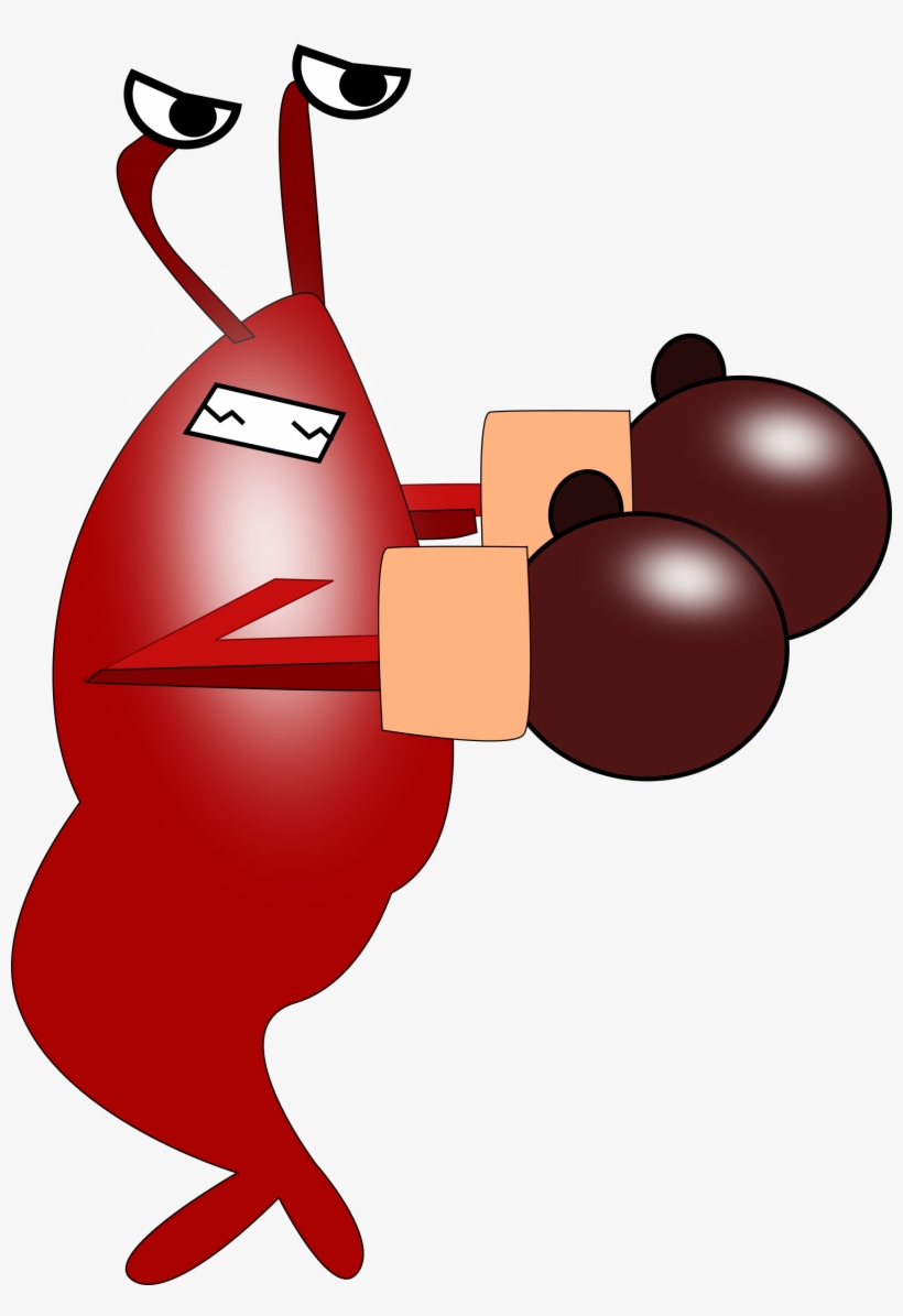 This Free Icons Png Design Of Fighting Shrimp, transparent png download