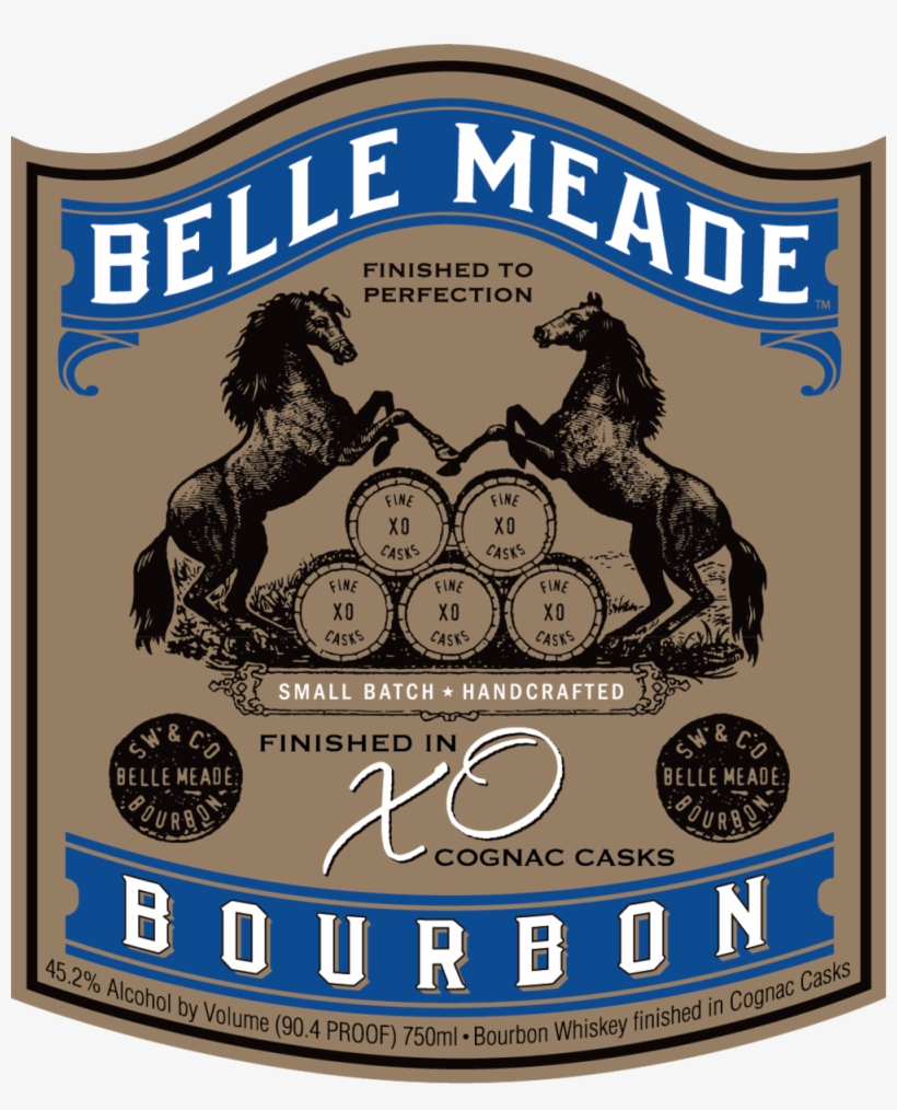 Cognaccask Label - Belle Meade Bourbon Sherry Finish, transparent png download