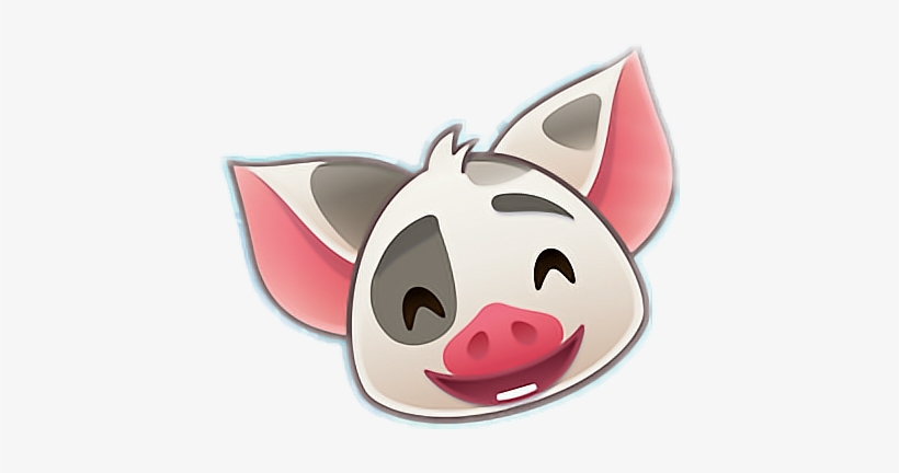 Moana Fofo Disney Porco Emotions Emoji - Disney Emoji Moana, transparent png download