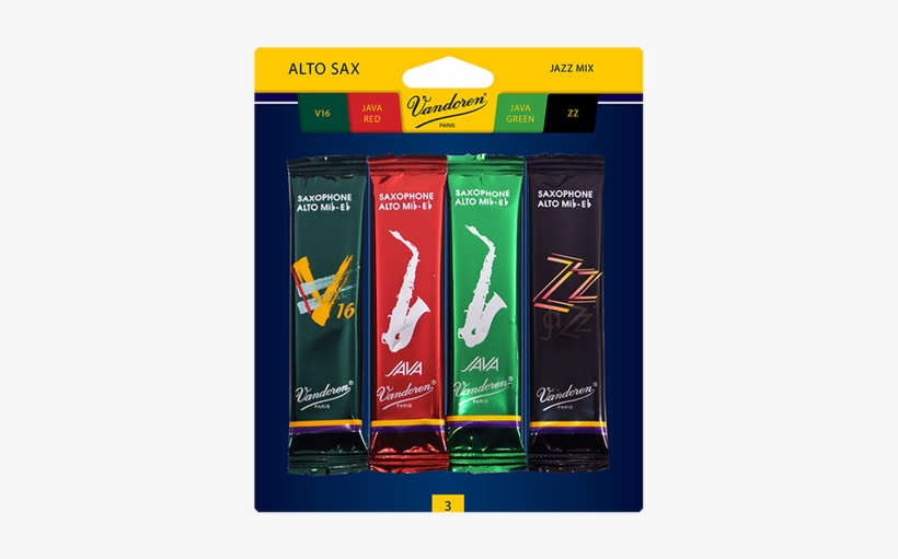 Jazz Mix Cards Alto Saxophone Reeds - Biggest Reed Size For Alto Saxophone, transparent png download
