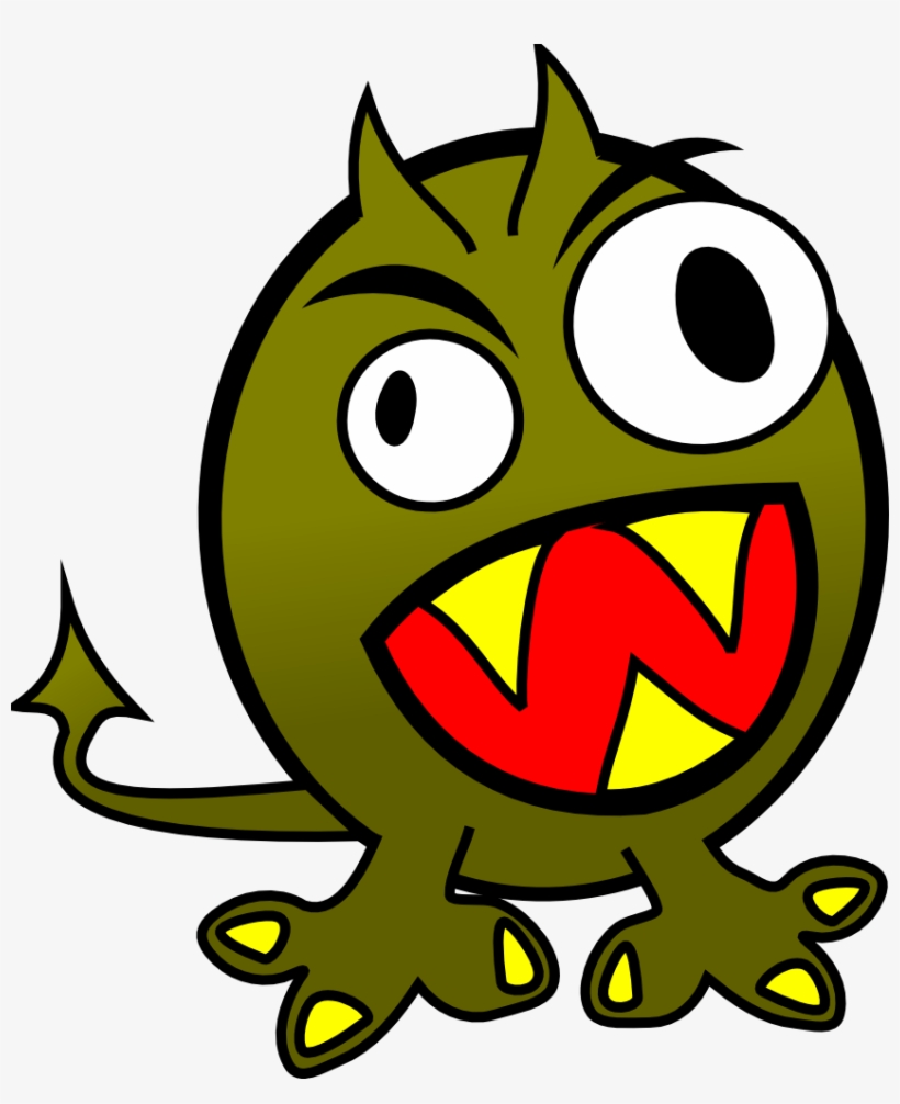 Small Funny Angry Monster Png Images, transparent png download