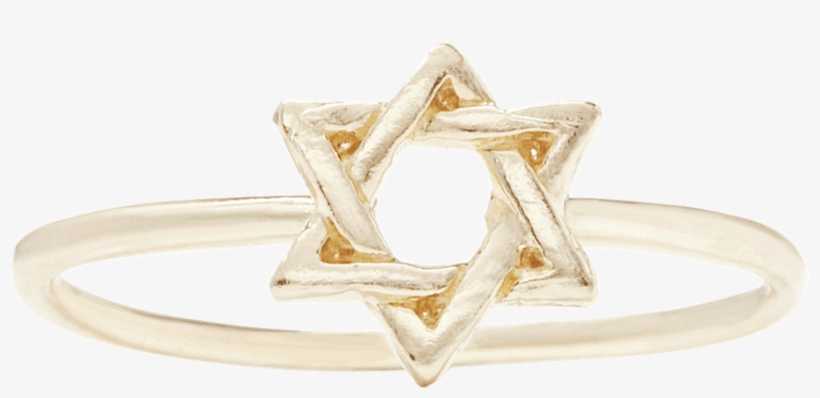 Star Of David Stacking Ring - Ring, transparent png download