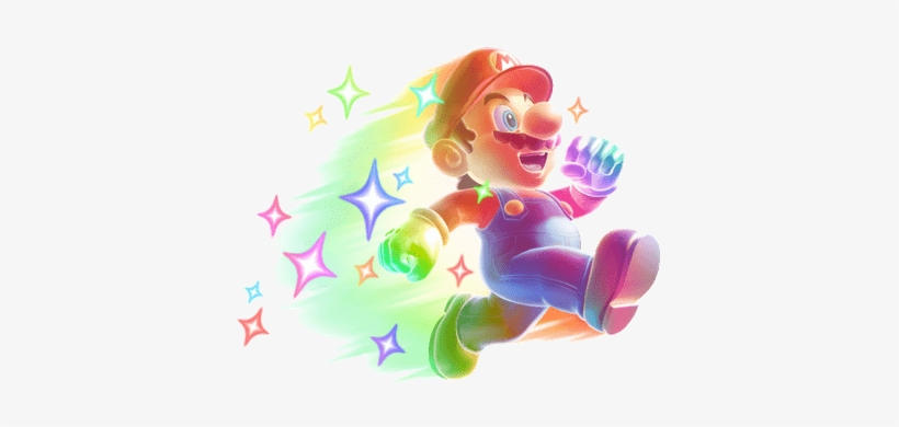 Super Mario Star Power, transparent png download