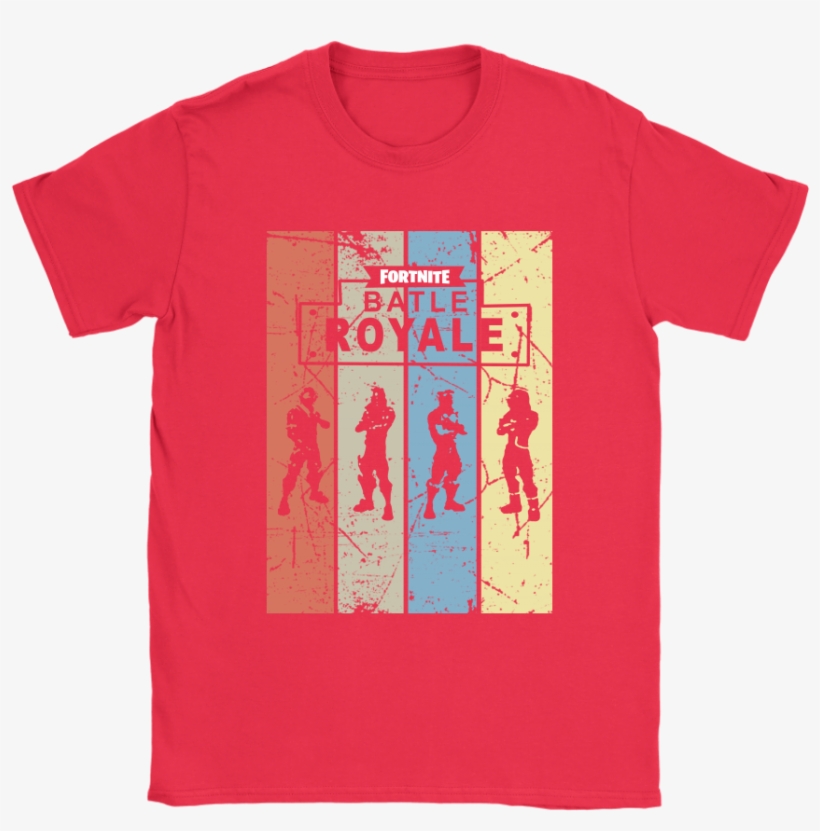 Battle Royale Character Shirts Women - Fortnite Characters T Shirt, transparent png download