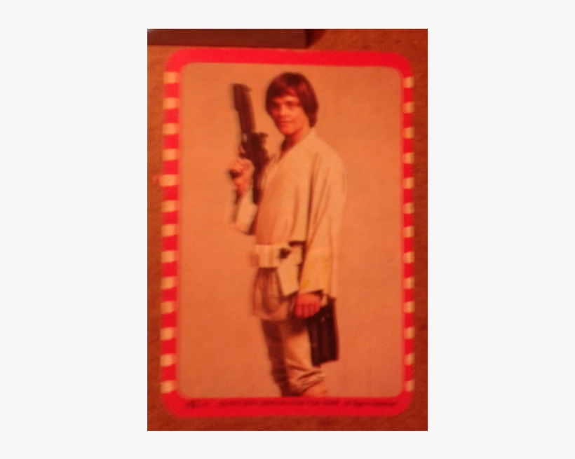 The Flaws In The First Movie Of The New Trilogy Grow - 1977 Star Wars Sticker #42, transparent png download