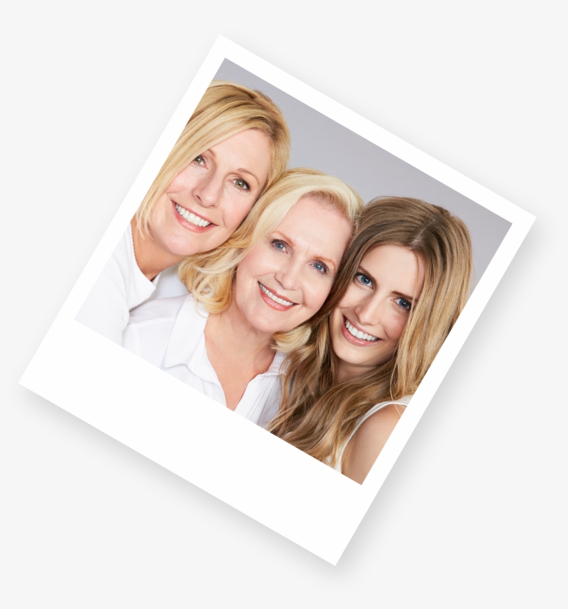 Photograph Of Three Women With Blonde Hair - Blond, transparent png download