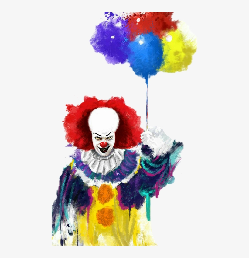 Acuarella Pennywise, transparent png download