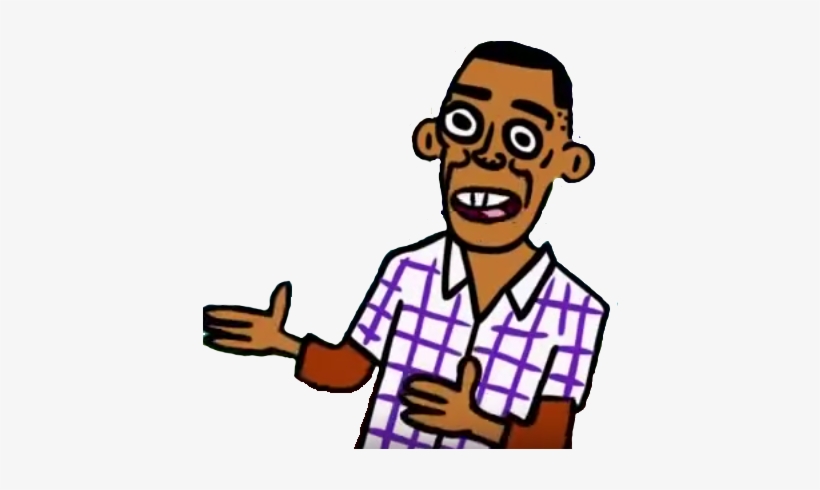File - Angry Obama - Png, transparent png download