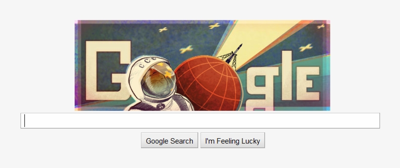 Google's Yuri Anniversary Logo - Poster, transparent png download