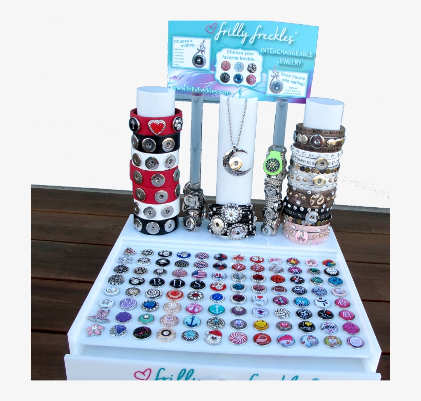 White And Clear Acrylic Display With Freckles - Robot, transparent png download