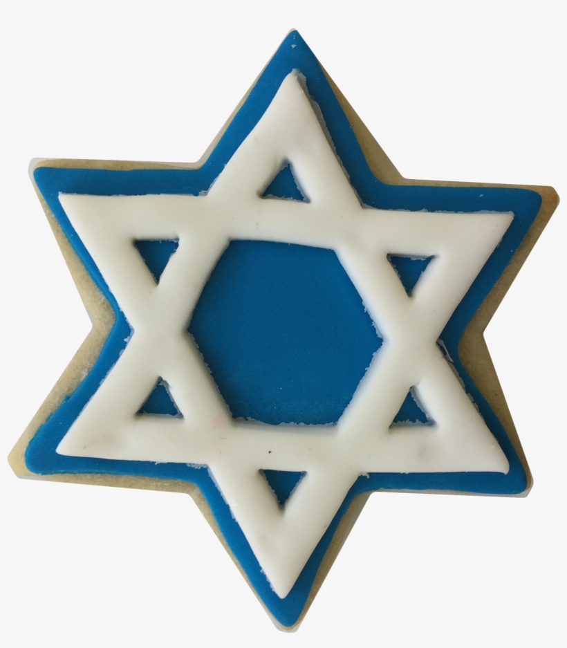 Star Of David Cookies - Emblem, transparent png download