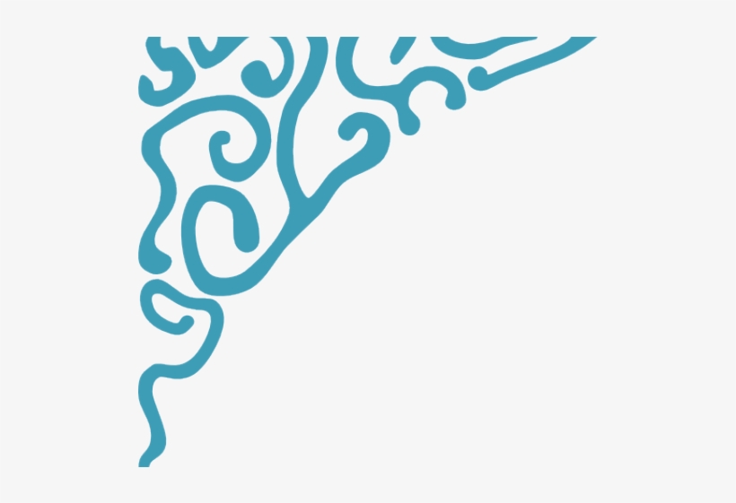 Five Clipart Border - Eid Mubarak In Arabic Script, Eid Al Fitr Calligraphy, transparent png download