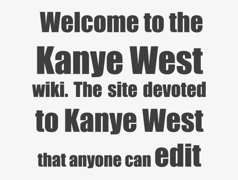 Kanyewestwelcome2 - Palace Of Nations, transparent png download