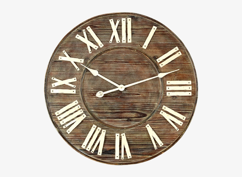 Vintage Clock Png Pic - Black Clock, transparent png download