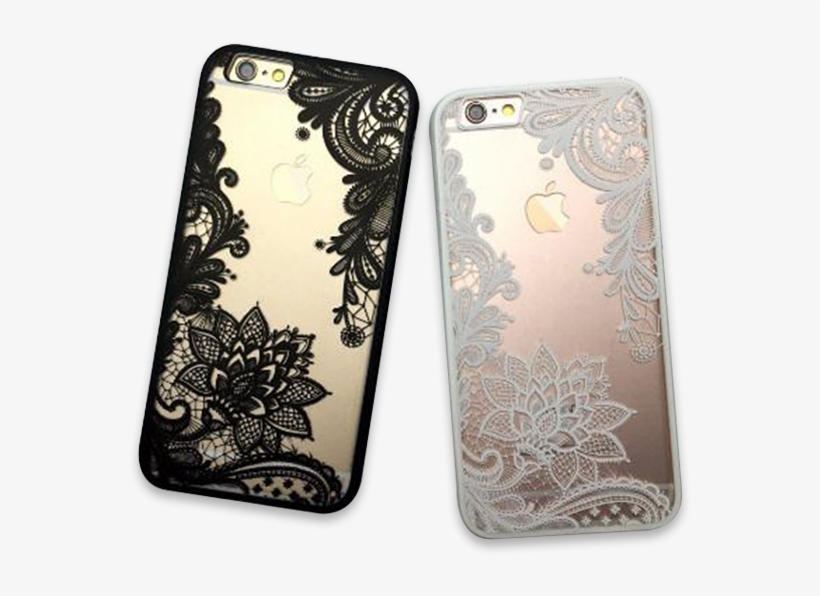 214-flower Lace Full Edge Protection Mandala Vintage - Mobile Cover Decoration At Home, transparent png download