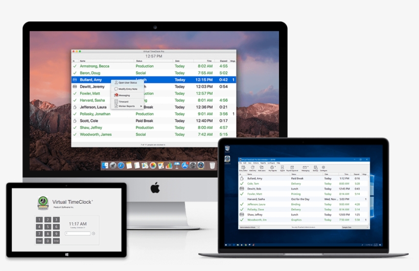 Computer Icon - Time-tracking Software, transparent png download