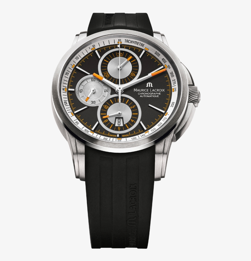 Maurice Lacroix Pontos Chronographe Men's Watch - Maurice Lacroix Pontos  Pt6188 Tt031 330 Transparent PNG - 606x774 - Free Download on NicePNG