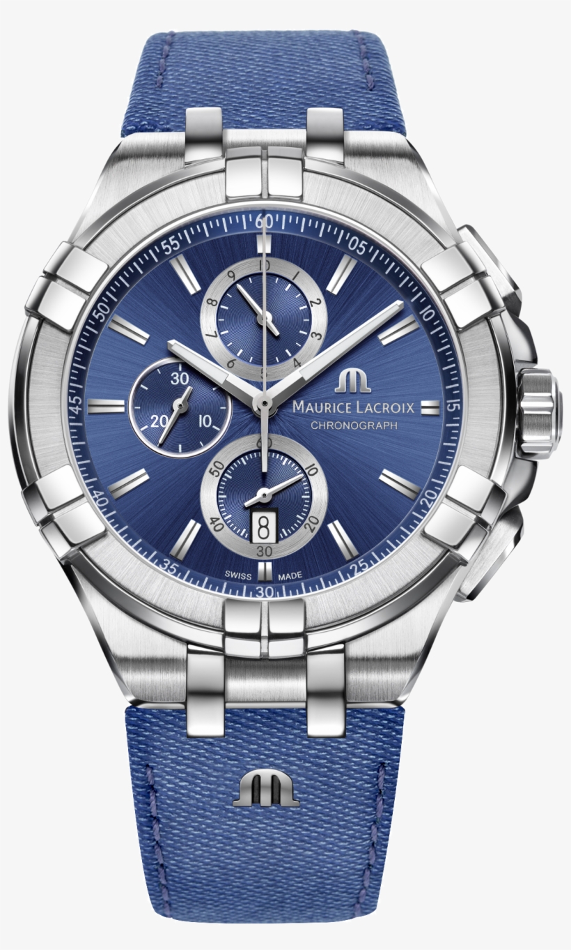 Maurice Lacroix Aikon Blue, transparent png download