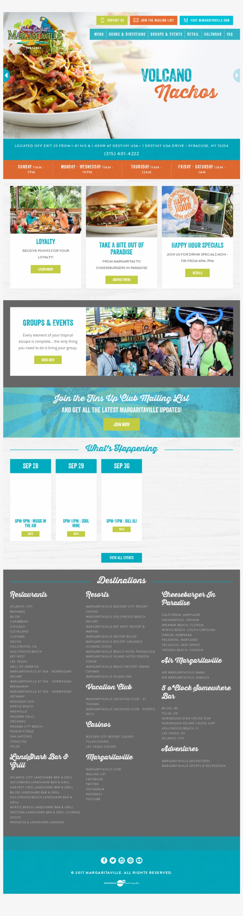 Margaritaville Syracuse Competitors, Revenue And Employees - Online Advertising, transparent png download