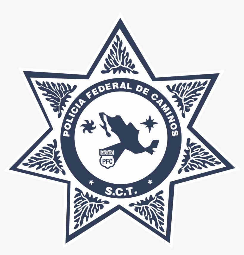 Policia Federal De Caminos Mexico Logo Png Transparent - Policia Federal De Caminos Png, transparent png download