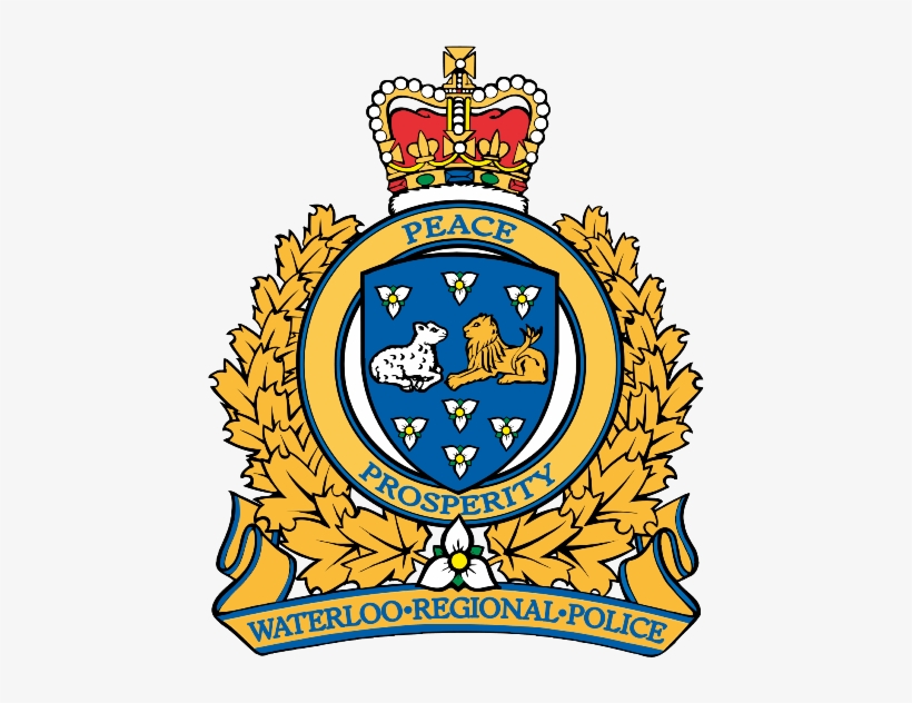 Woodstock Woman Airlifted After Crash In Wilmot Township - Waterloo Regional Police Service Logo, transparent png download