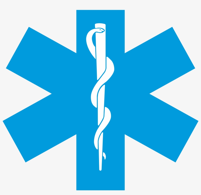 Paramedicos Policia Logo Png Transparent - Star Of Life, transparent png download