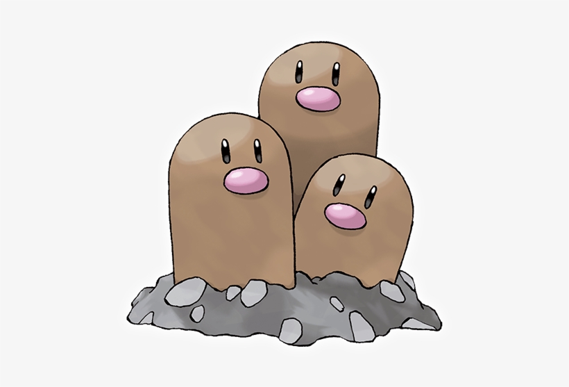 Pokemon Dugtrio, transparent png download