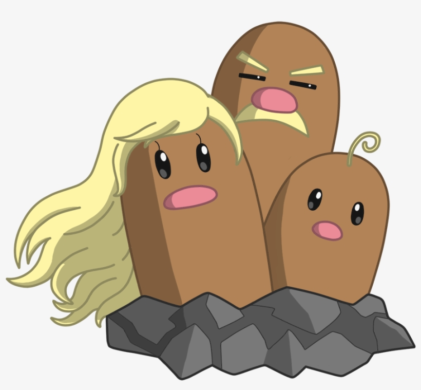 A-dugtrio - Cartoon, transparent png download