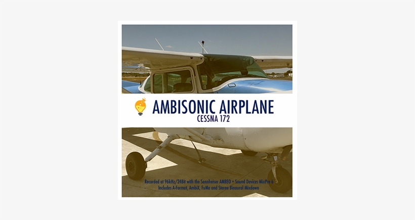 Ambisonic Airplane Sound Effects Library - Airplane, transparent png download