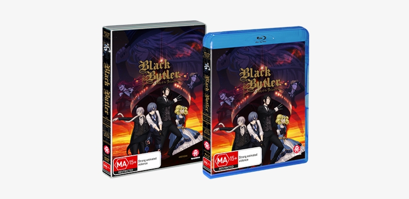Book Of The Atlantic On Dvd, Blu-ray & Digital - Black Butler: Book Of The Atlantic (movie) Dvd, transparent png download