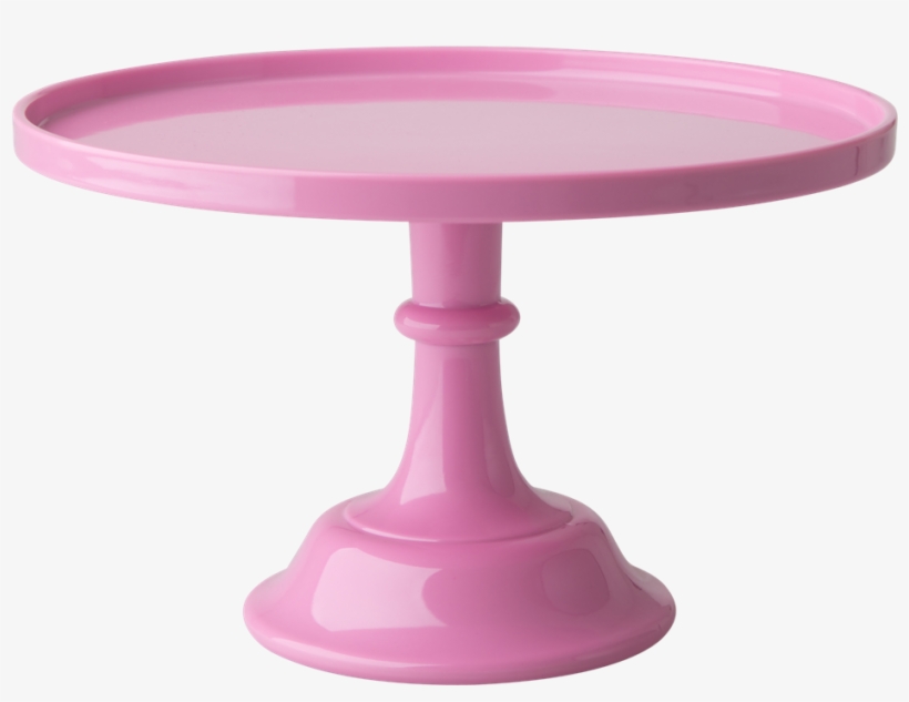 Bright Pink Melamine Cake Stand - Plat À Gateau Sur Pied Rose, transparent png download