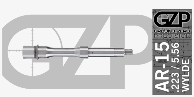 5" Ground Zero Precision - Ar 10 Fde Buffer Tube, transparent png download