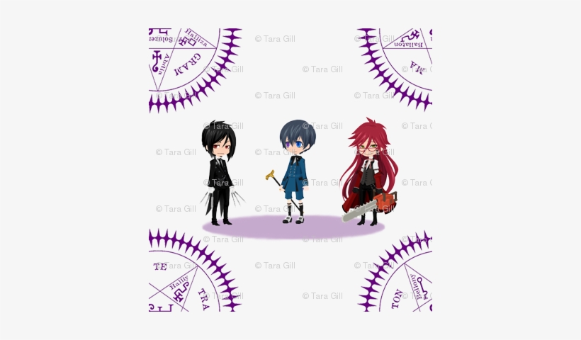 Black Butler Chibi - Black Butler, transparent png download